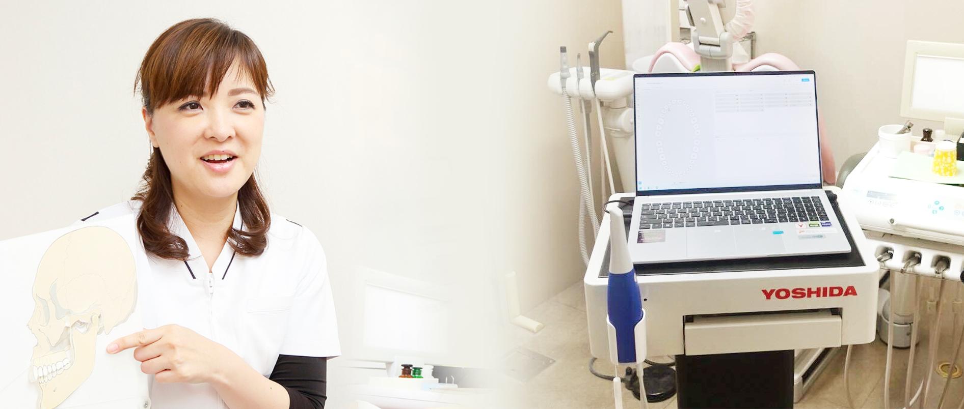 口の中にも、個性がある 一人ひとりに合ったオーダーメイド治療ができるかどうか。いい治療は、10年後に差ができます。