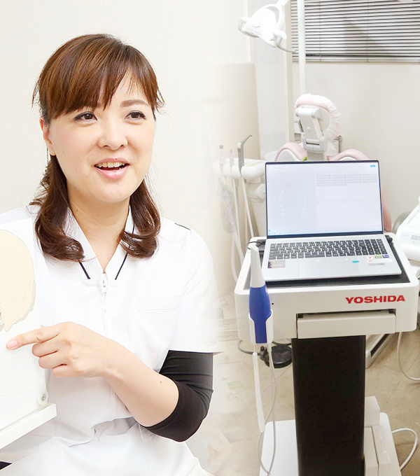 口の中にも、個性がある 一人ひとりに合ったオーダーメイド治療ができるかどうか。いい治療は、10年後に差ができます。